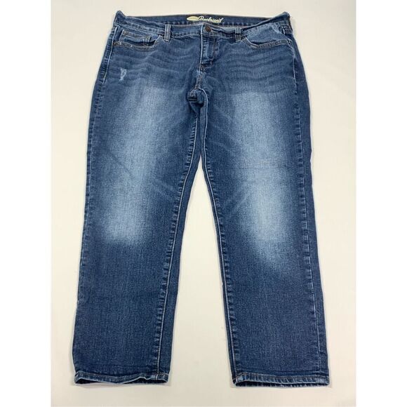 Old Navy Women's Zip Fly Denim Five Pocket The Boyfriend Jeans Blue Size 10 - Picture 1 of 7